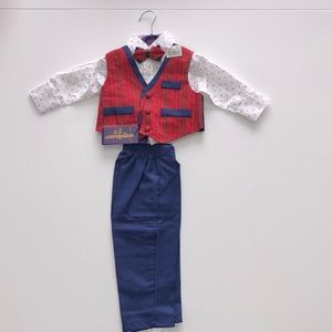 James Morgan 4 Pc Vest Set Brand New